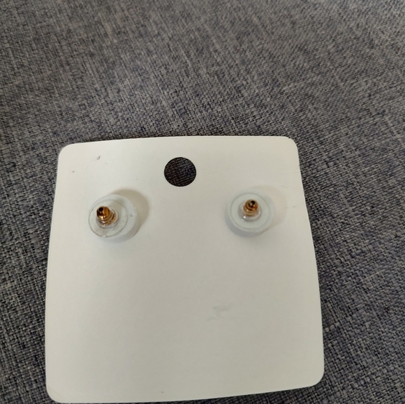 Multicolor Rhinestone wings earrings - Picture 3 of 3